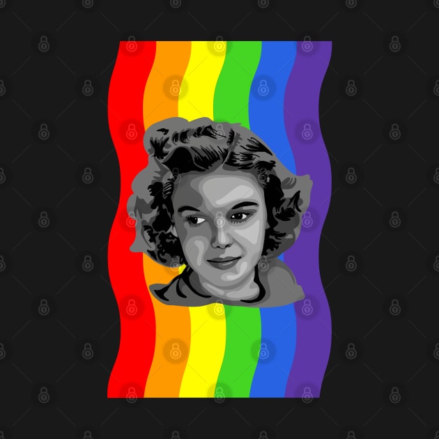 Judy Garland Portrait by Slightly Unhinged