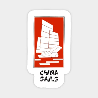 China Sails Chinese Restaurant - Brookline, Massachusetts Magnet