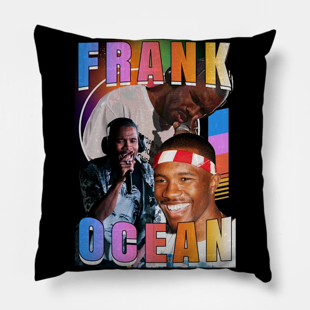 frank ocean vintage Pillow by 10thstreet