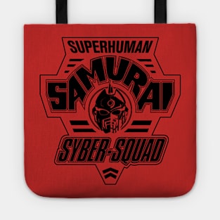 Superhuman Samurai Syber-Squad (BLACK) Tote