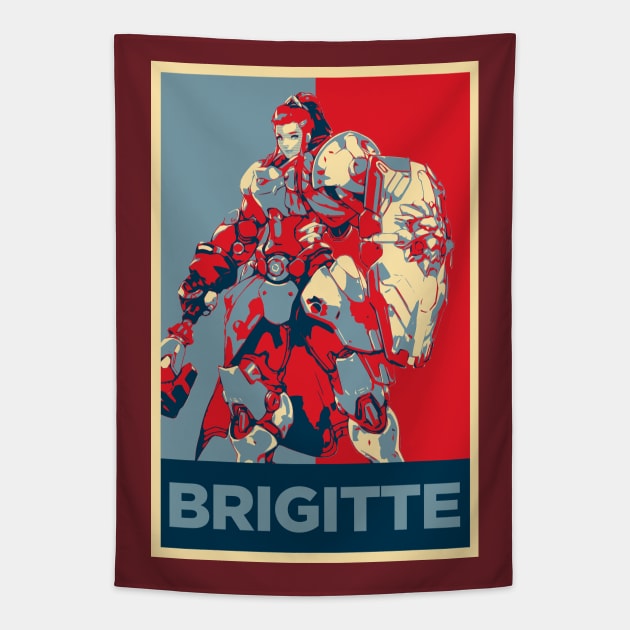 Brigitte Poster Tapestry by Anguru