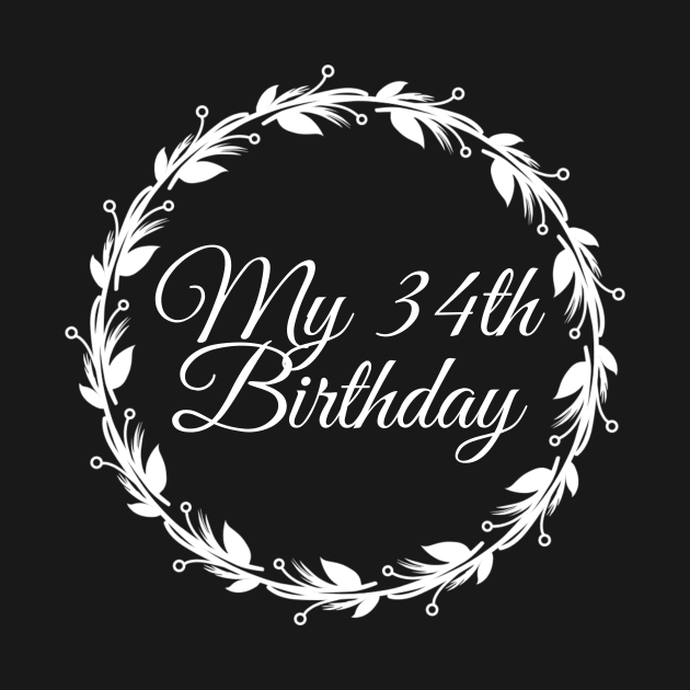 My 34th Birthday by Introvert Home 