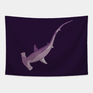 Shark Series - Let’s Play In The Dark - No Text Tapestry