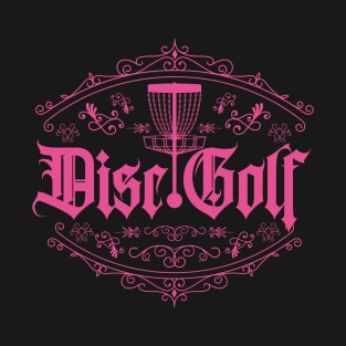 Disc Golf Classic Player Pink T-Shirt