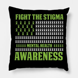 Mental Health Matters End The Stigma Psychology Therapy Pillow