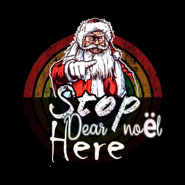 Dear noel, papa Noel, Noël, Christmas Santa, sweatershirt, ugly Christmas sweater, Xmas tree, Xmas Santa, crazy Xmas, cute Xmas, Christmas party by Tzemo 