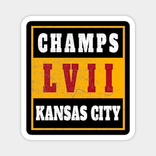 Kansas City Football LVII Magnet