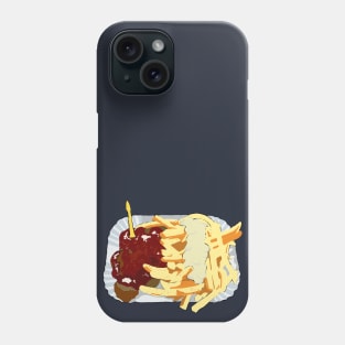 Currywurst mit Pommes Number Two Phone Case