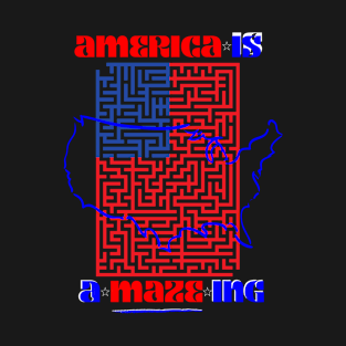 America Is A-Maze-ing T-Shirt
