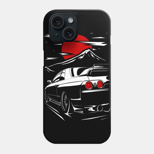 Nissan Skyline R32 Phone Case by racingfactory