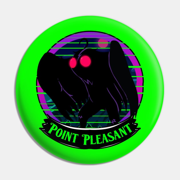 MOTHMAN  POINT PLEASANT Pin by theanomalius_merch