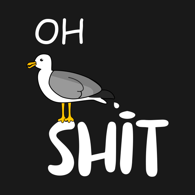 Seagull - Seagullshit - funny motif by SweetAnimals