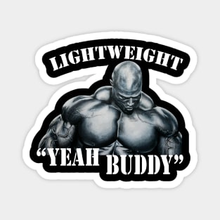 Light Weight Baby Ronnie Coleman Fitness Magnet