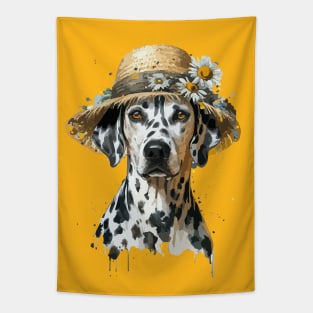 Dogs in Hats. Dalmatians Tapestry