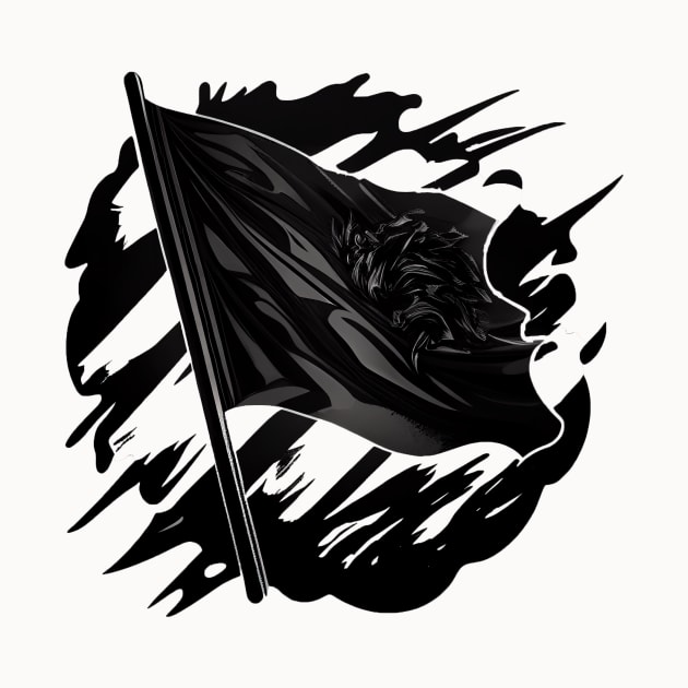 Black Flag of Anarchy by Ink Fist Design