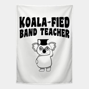 Koala-fied Band Teacher Tapestry