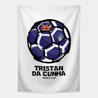 Tristan da Cunha Football Country Flag Tapestry