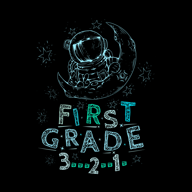 First Grade 3...2..1. Moon Mission First Graders by holger.brandt