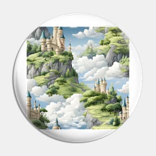 Castles Pattern 4 Pin