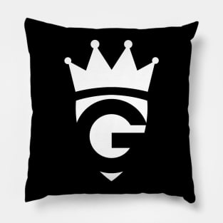 White G_Law Logo Pillow