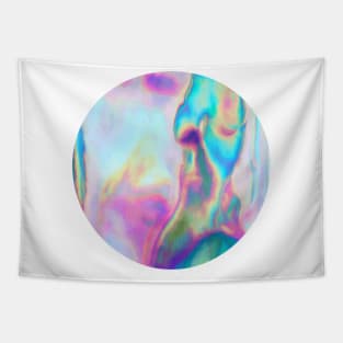Iridescence - Rainbow Abstract Tapestry