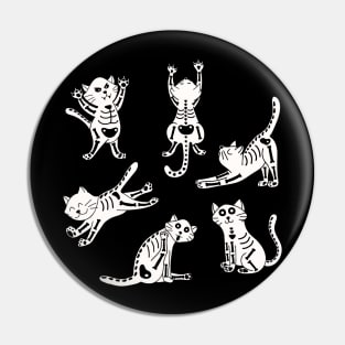 SkeleCats T Shirt Funny Cute Shirt for Cat Lover Pin