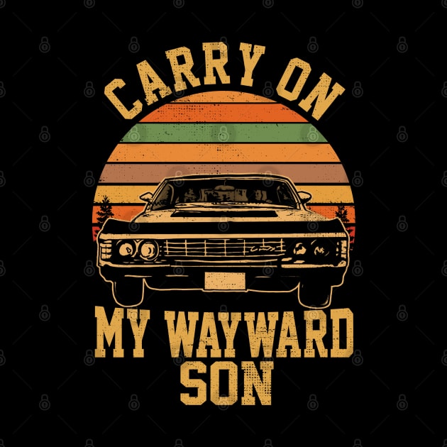 Supernatural Carry On My Wayward Son by PopcornShow