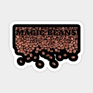 Magic Beans - Kaffee Bohnen geröstet Magnet