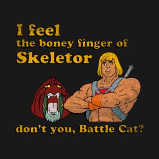 I Feel the Boney Finger T-Shirt