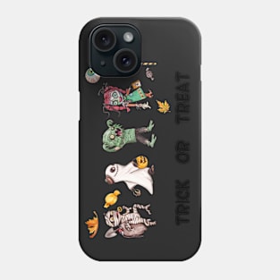 Halloween Trick or Treat and friends Phone Case