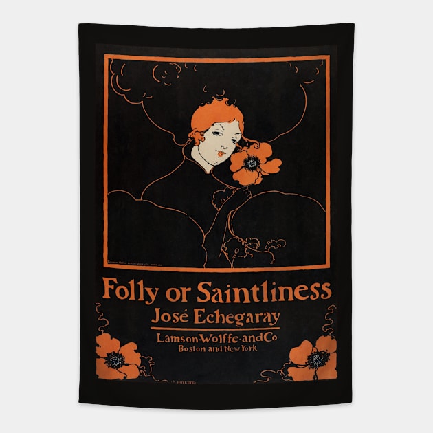 Folly or Saintliness Tapestry by UndiscoveredWonders