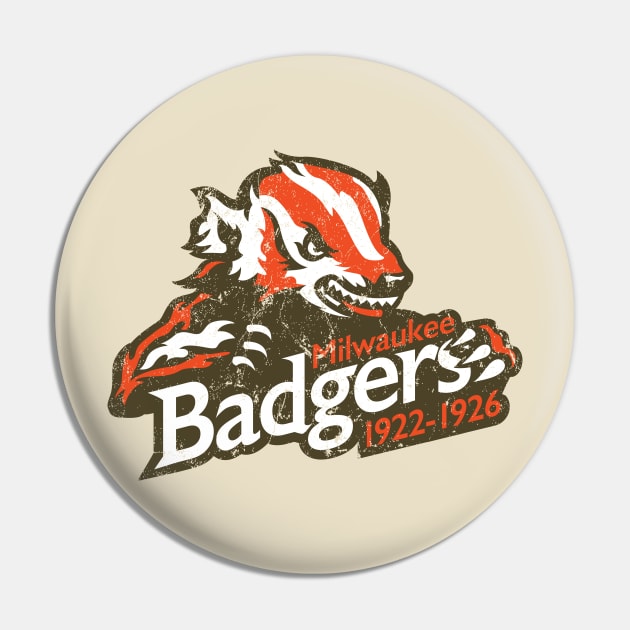 Milwaukee Badgers Football Pin by MindsparkCreative