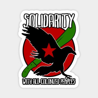 CROW - Colonized Solidarity Magnet