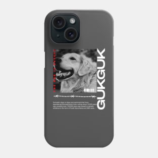The dog is gukguk Phone Case