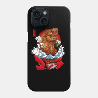 great goadzilla ramen of kanagawa Phone Case