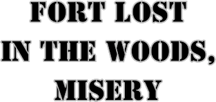 Fort Lost in the Woods, Misery / Fort Leonard Wood, Missouri Kids T-Shirt by Desert Owl Designs