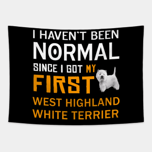 West Highland White Terrier , Westie Tapestry