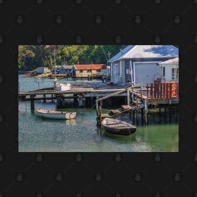 Otago Harbour Boatsheds by fotoWerner