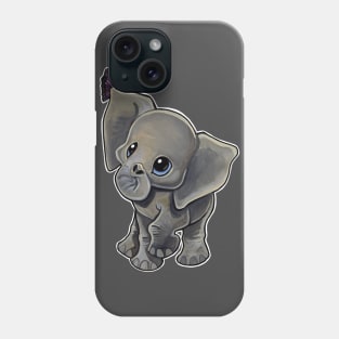 Butterfly elephant Phone Case