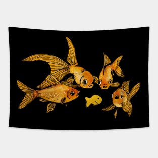 Goldfish vs. Snack Tapestry