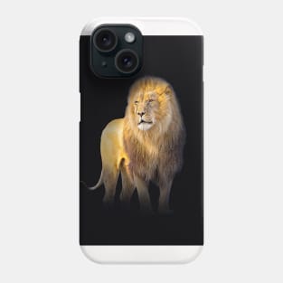 Lion Animal Wildlife Jungle Nature Safari Adventure Discovery Africa Digital Painting Phone Case
