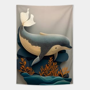 Porpoise - Inuit Art Tapestry