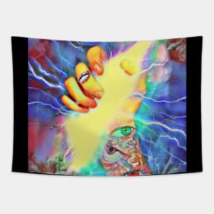 Hand Of Power #3 Tapestry