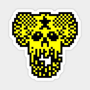 Jet Set Willy Hades Guardian Yellow - ZX Spectrum 8 Bit Legend Magnet