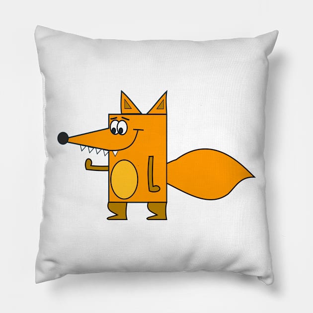 Fox Pillow by scdesigns