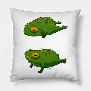 Yoga Frog Chaturanga Plank Pillow