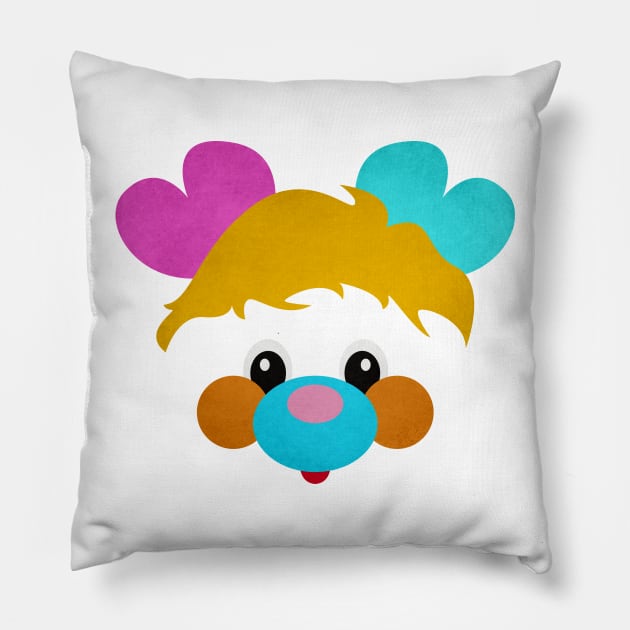 White Popple Pillow by ChrisPaulFarias