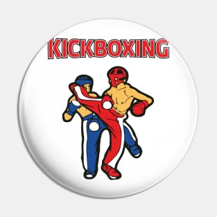 Kickboxing gift for kickboxer lover fan coach instructor Pin