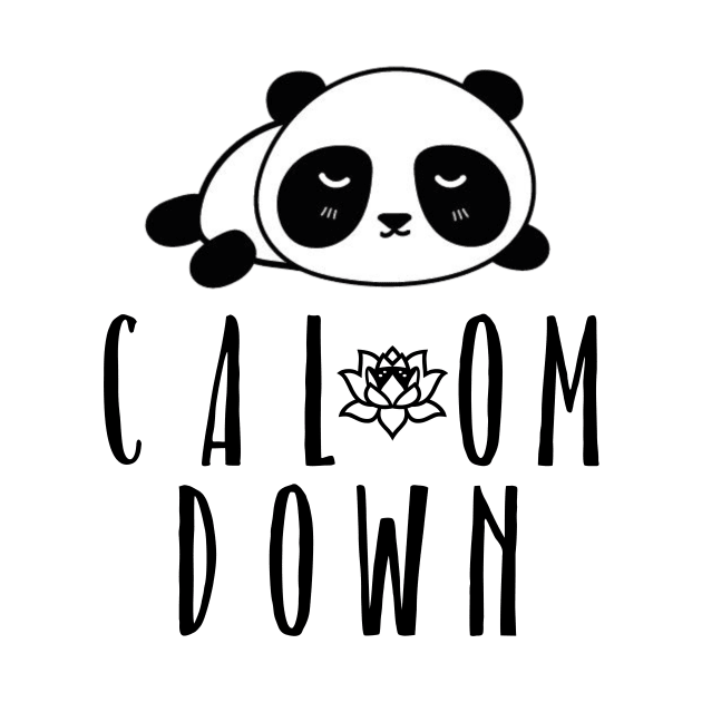 You Need to Cal OM Down Panda by little osaka shop