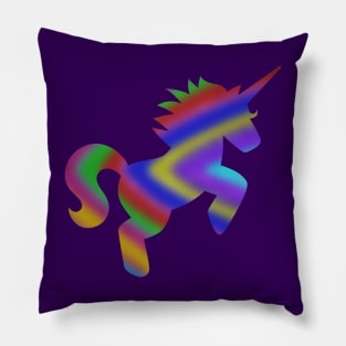 Rainbow Glow Unicorn Pillow